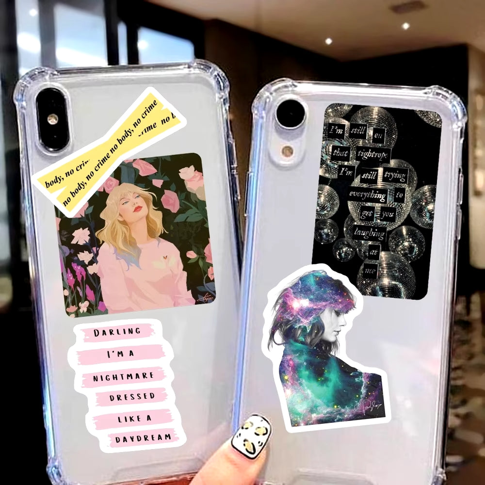 Taylor Swift 50pc stickers