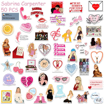 Sabrina Carpenter 50pc stickers