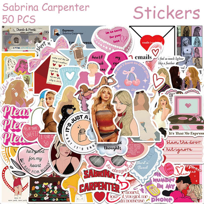 Sabrina Carpenter 50pc stickers