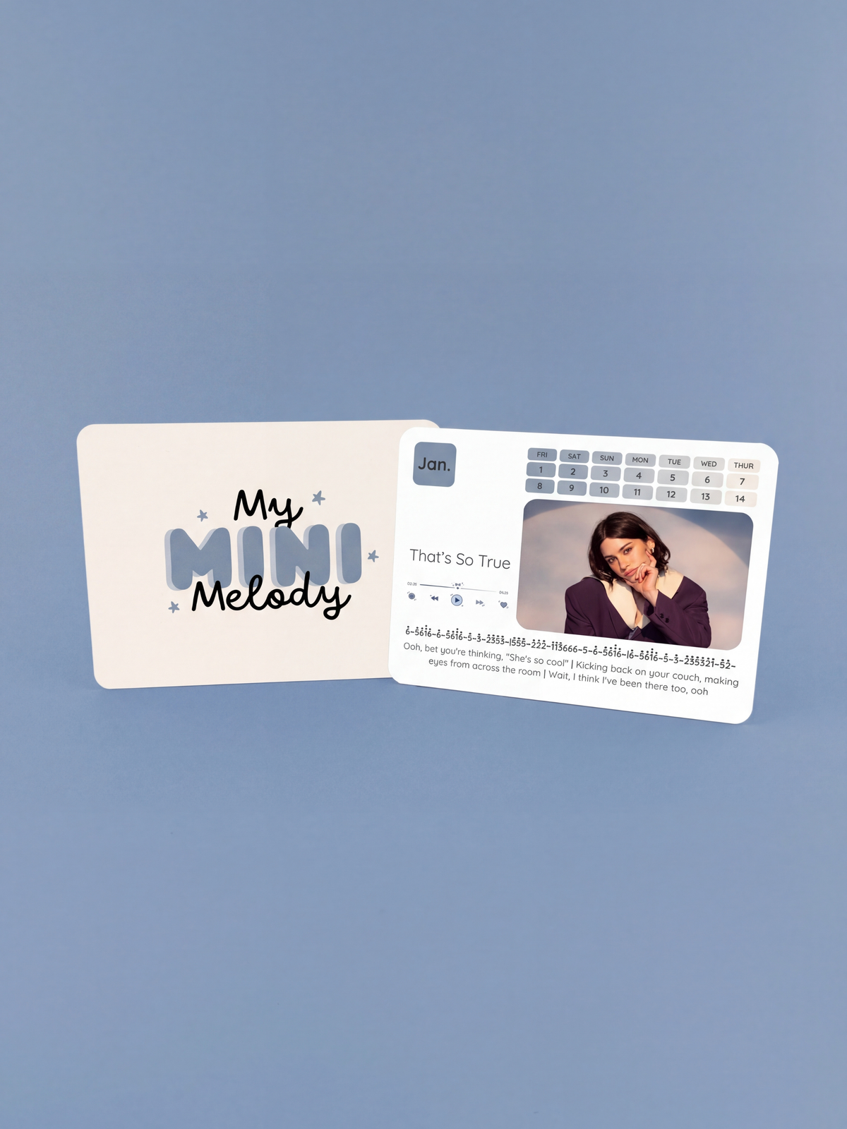 [NEW] [PRE-ORDER] Gracie Abrams Piano Calendar