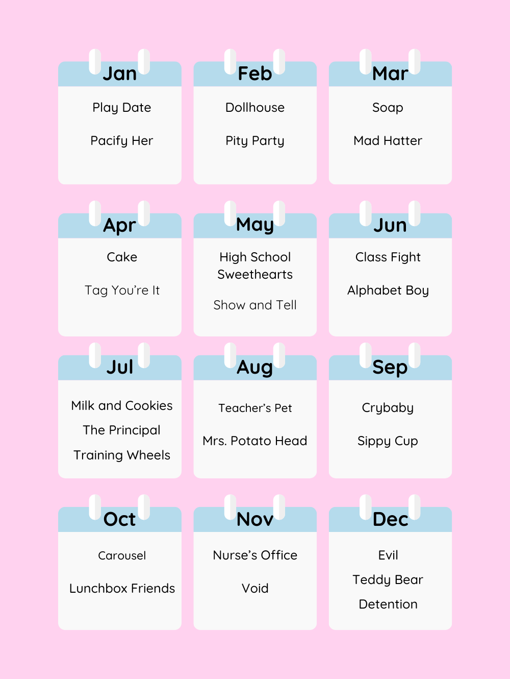 Melanie Martinez Piano Calendar 2025 MyMiniMelody Melanie Martinez Piano Calendar 2025 MyMiniMelody
